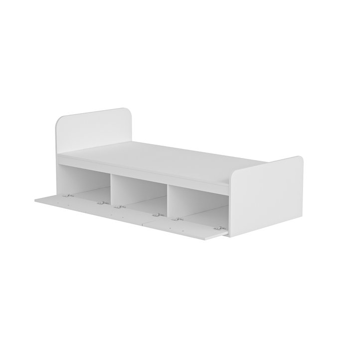 Hanah Home Somier Akser Blanco 91x71.5x193.6 cm